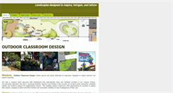 Desktop Screenshot of outdoorclassroomdesign.org