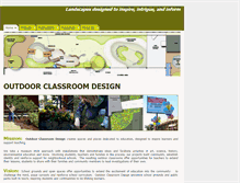 Tablet Screenshot of outdoorclassroomdesign.org